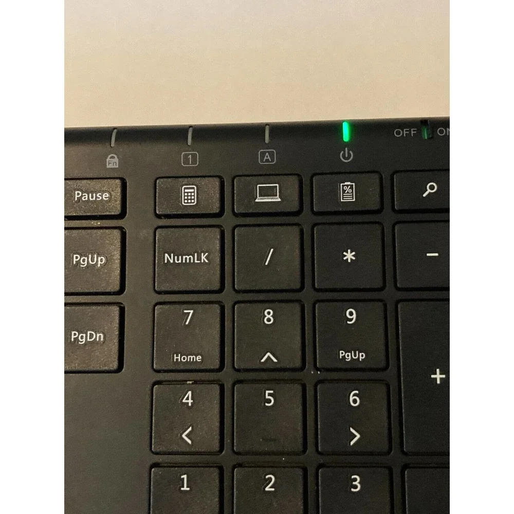 Arteck HW192 Universal Slim Stainless Steel Wireless Keyboard missing dongle